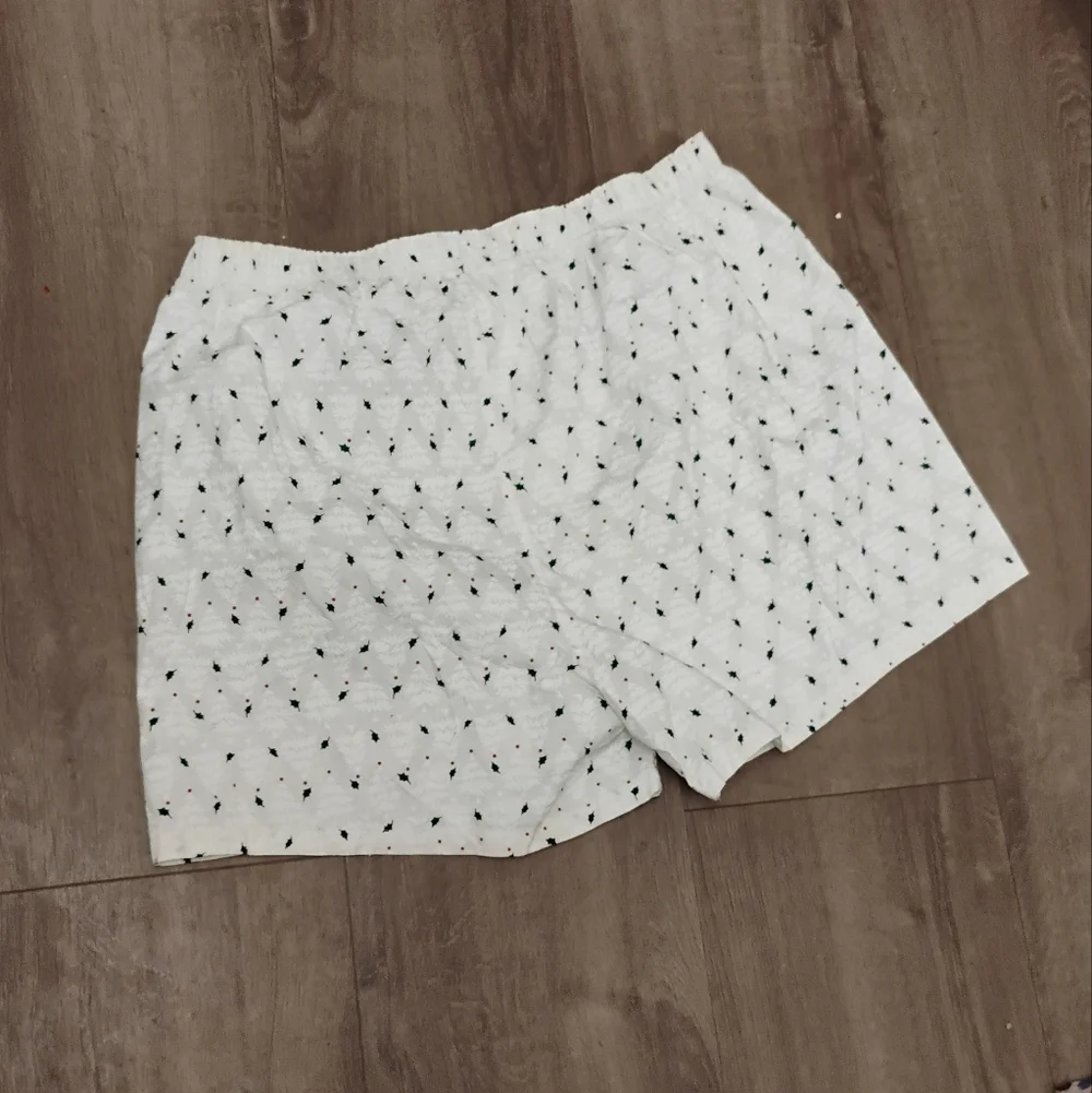 NWT Banana Republic Christmas Holiday Print Cotton Boxers XL